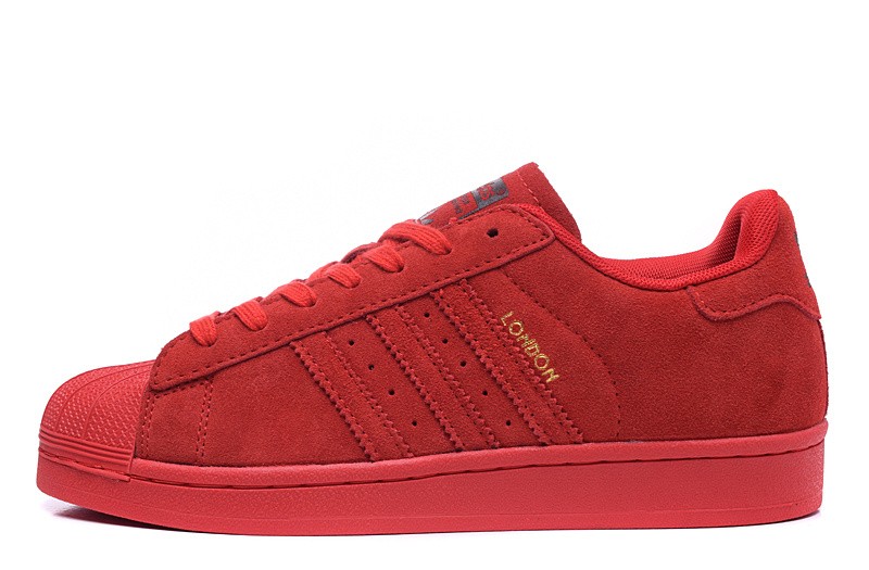 adidas superstar pas cher rouge